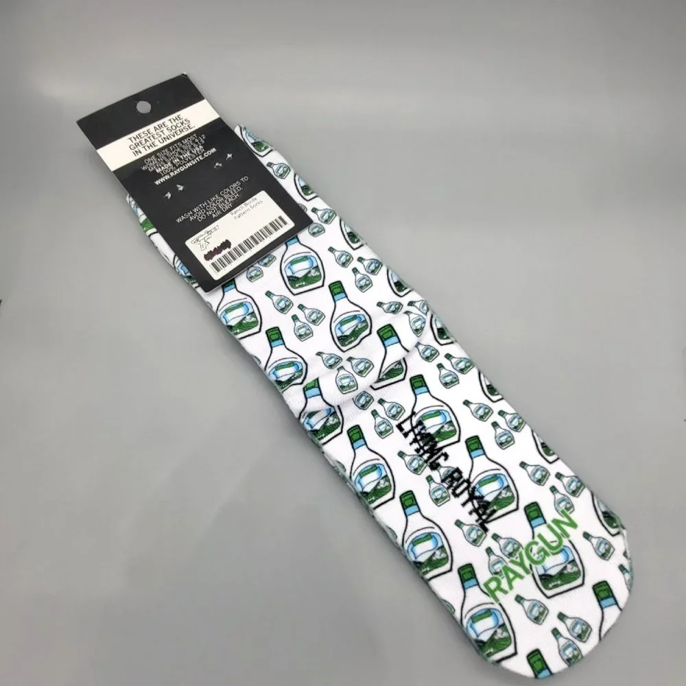 Raygun Ranch Bottle Pattern Socks - Picture 3 of 9